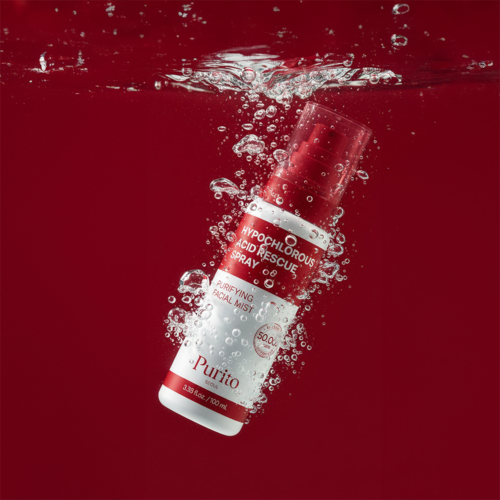 PURITO Hypochlorous Acid Rescue Spray spray pentru fata - calmare si hidratare, 100 ml