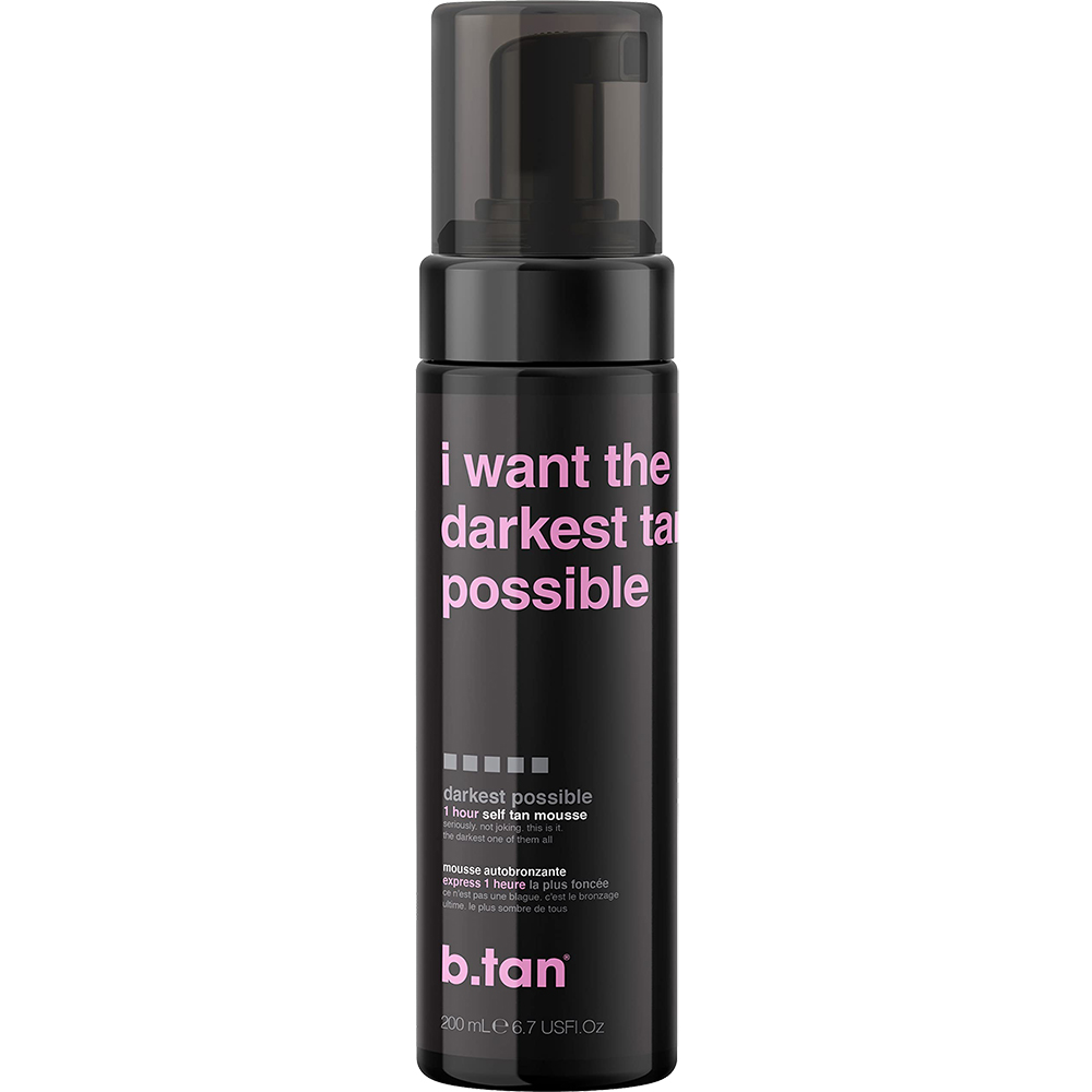 I want the darkest tan possible Spuma autobronzanta 200 ml