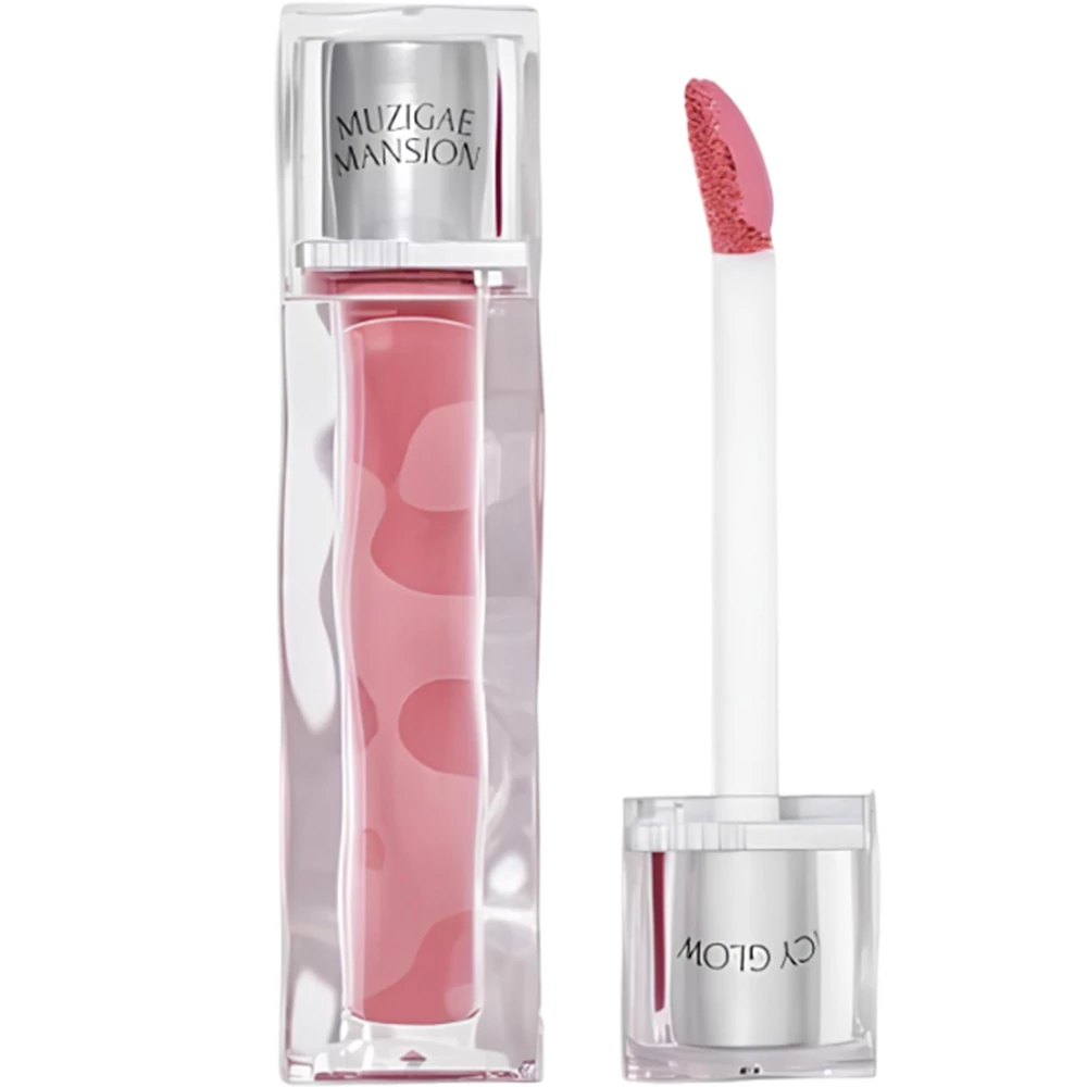 MUZIGAE MANSION Icy Glow Luciu de Buze Petal 01 - Hidratare si Stralucire Intensa, 5 ml
