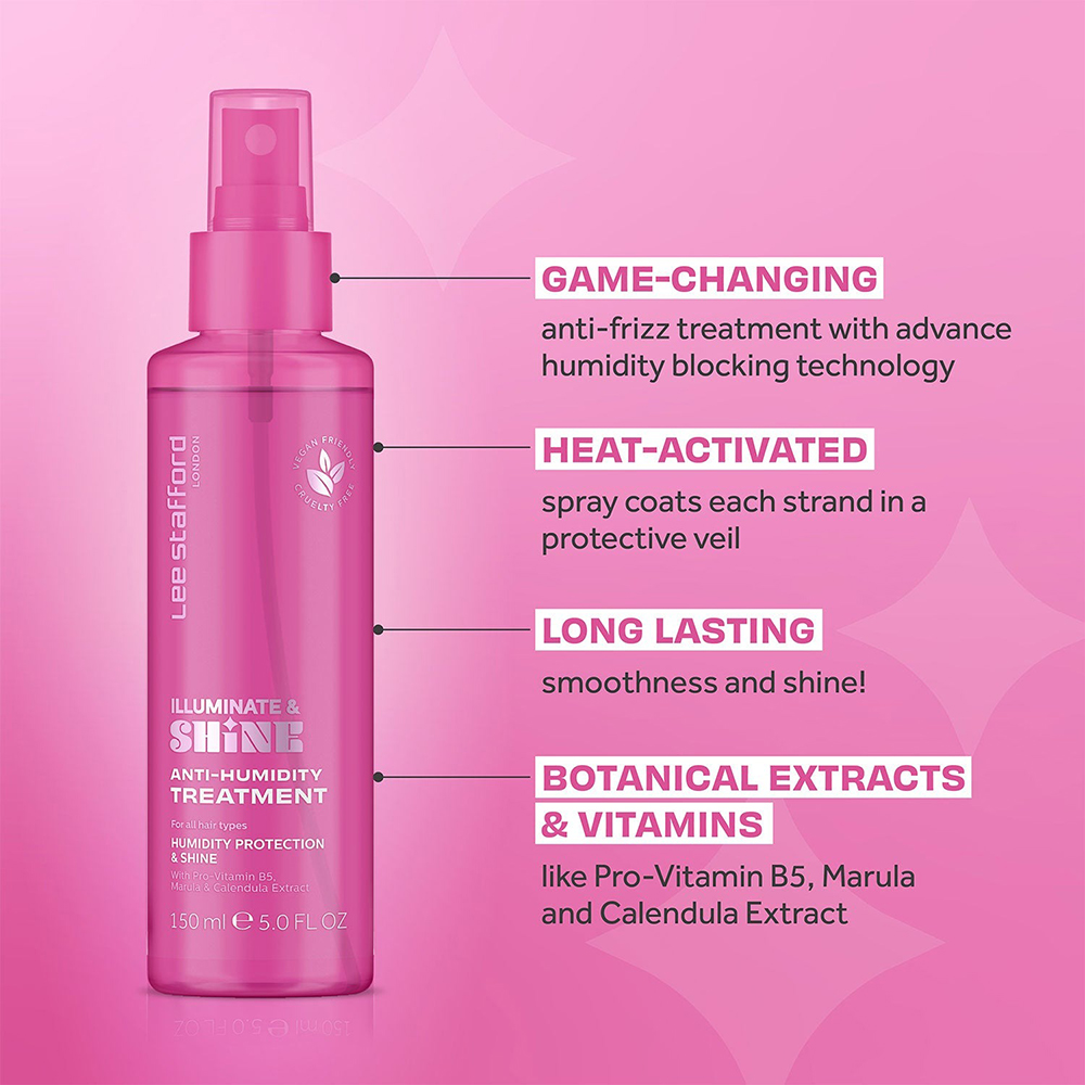 Illuminate & Shine Anti-Humidity Treatment Spray pentru par anti-electrizare 150 ml