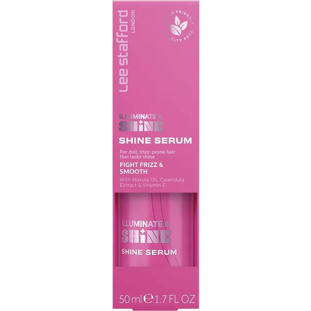 LEE STAFFORD Illuminate & Shine Ser pentru par Stralucire Intensa - Serum hidratant pentru netezire si efect anti-cret, 50 ml
