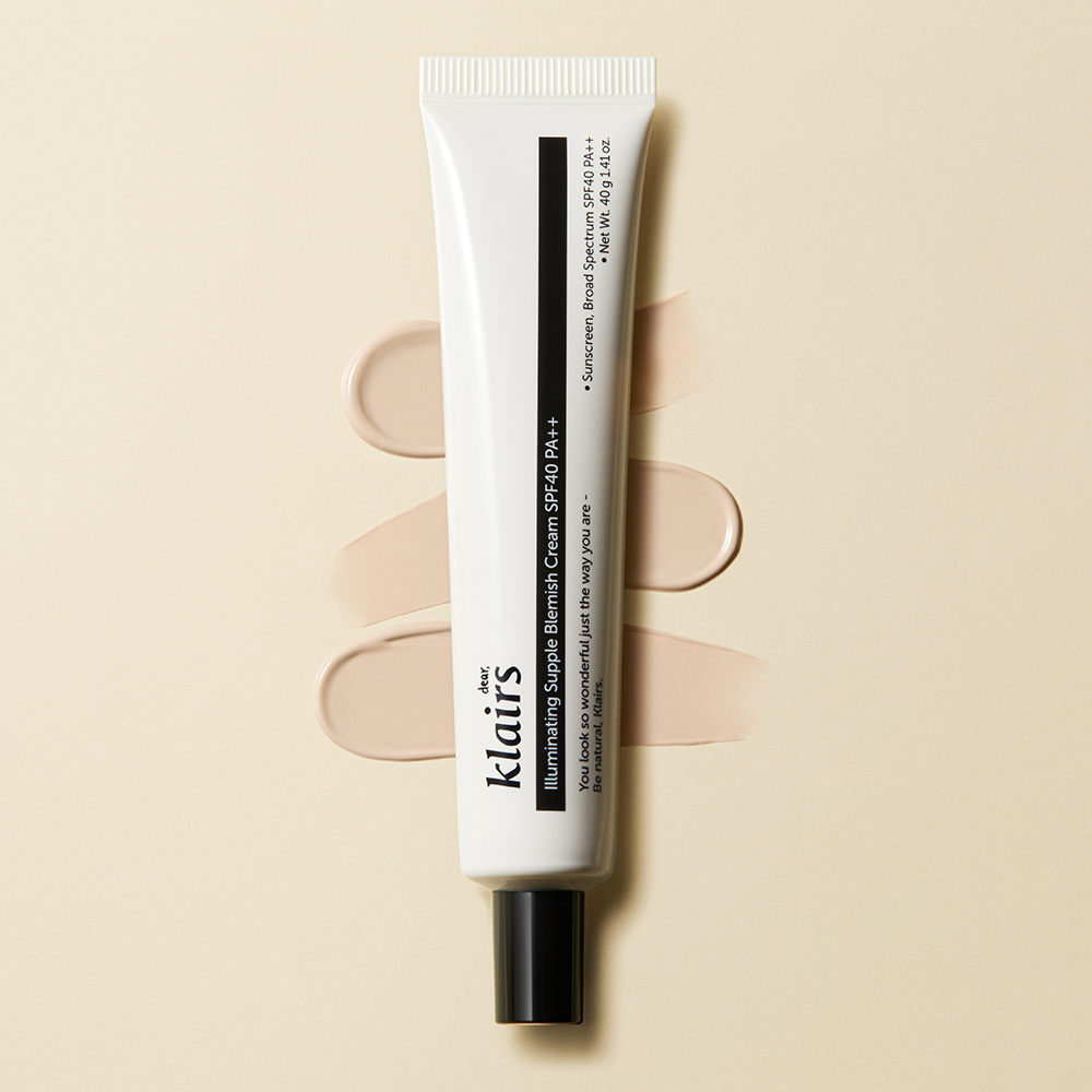 Dear Klairs Illuminating Supple Crema BB Uniformizanta SPF 40 Natural Beige - Hidratare Intensa si Protectie UV, 40ml
