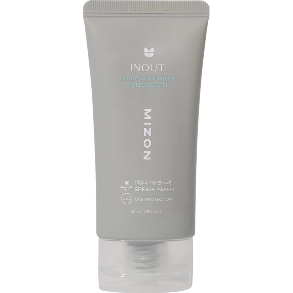 Mizon Inout Daily Soothing Sunscreen – Cremă de față SPF 50+ PA++++, 50ml