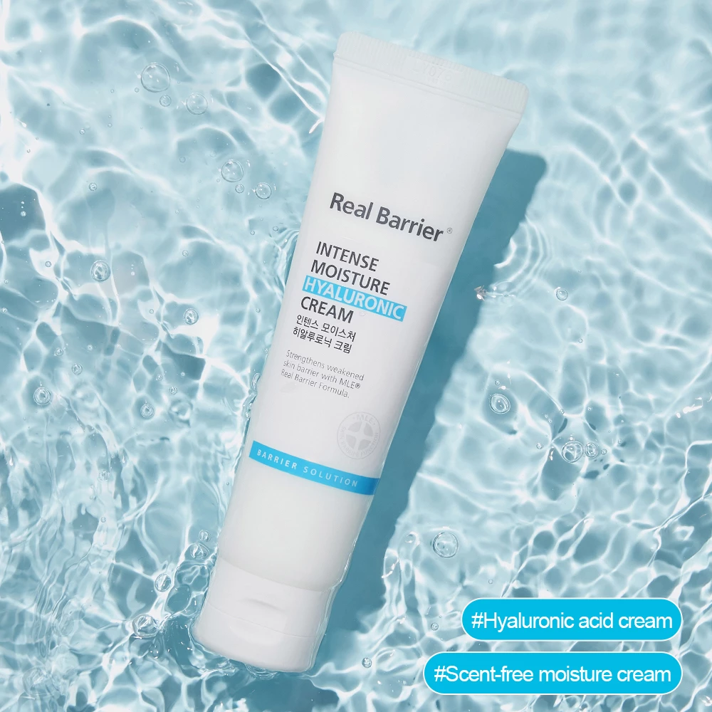 REAL BARRIER Intense Moisture Crema hidratanta pentru fata - Hidratare intensa si reparare bariera cutanata, 60 ml