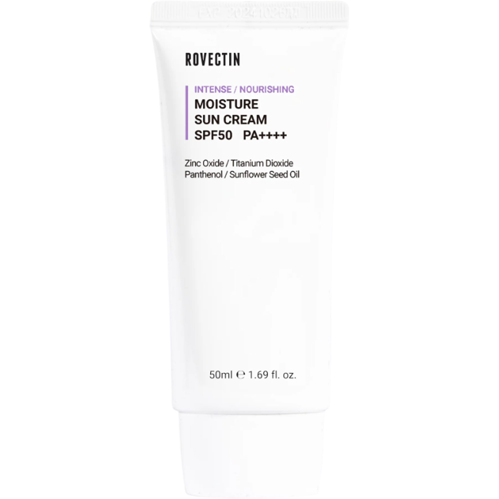 Rovectin Intense Moisture Sun – Cremă de Față cu Protecție Solară SPF50+ PA++++, 50 ml | Hidratare și Protecție