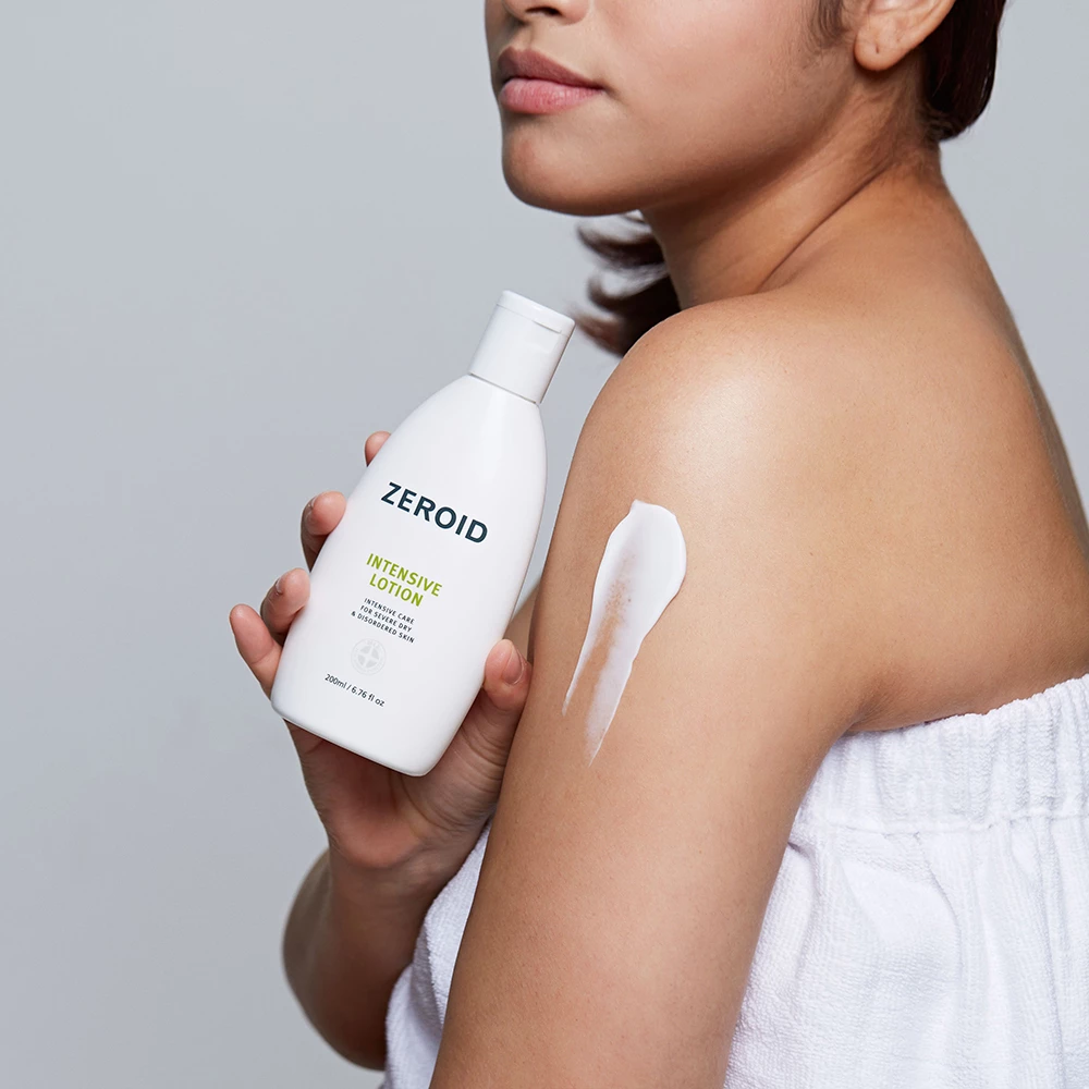 ZEROID Intensive Lotion Lotiune de Corp Intens Hidratanta - Refacere Bariera Piele & Hidratare Intensa, 200 ml