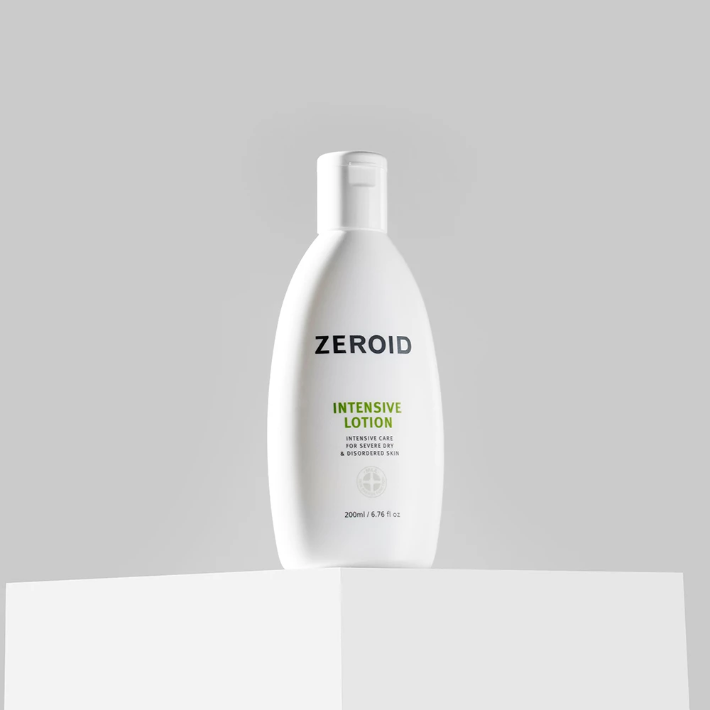 ZEROID Intensive Lotion Lotiune de Corp Intens Hidratanta - Refacere Bariera Piele & Hidratare Intensa, 200 ml