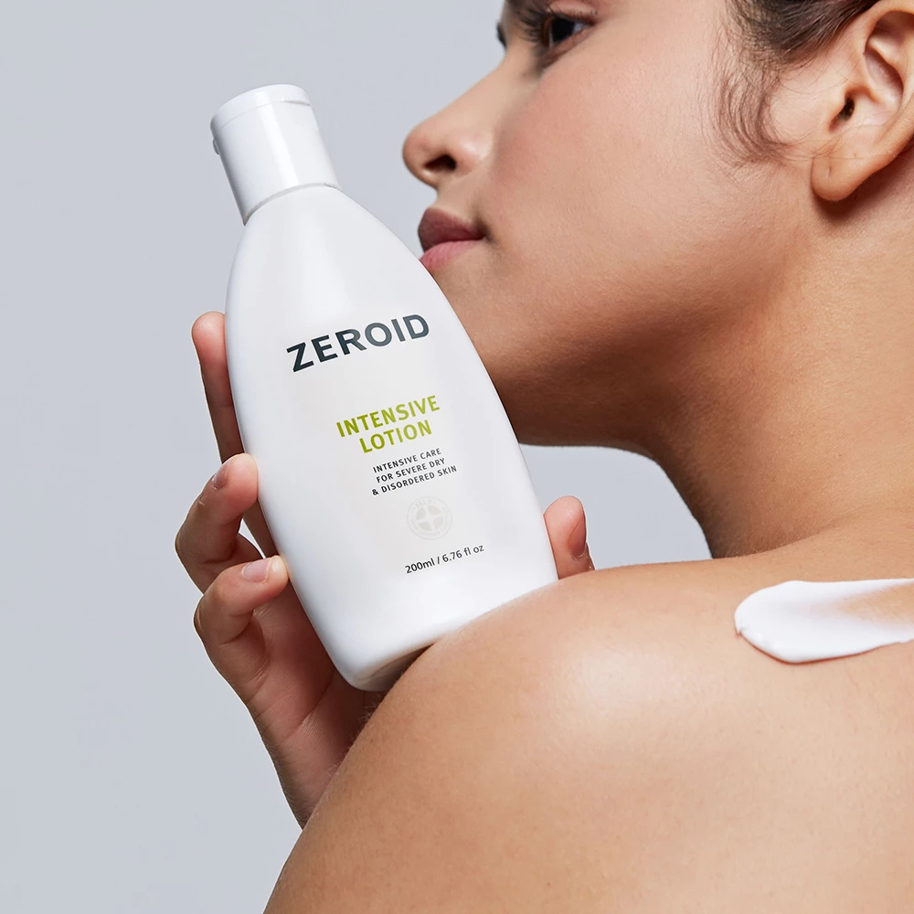 ZEROID Intensive Lotion Lotiune de Corp Intens Hidratanta - Refacere Bariera Piele & Hidratare Intensa, 200 ml