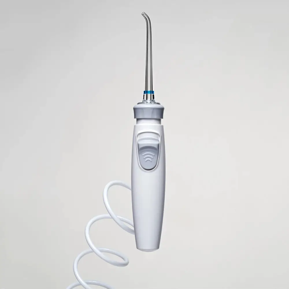 AQUAPICK Irigator Bucal Profesional AQ-350 Gri  - 12 trepte de presiune, Functie auto-start, Curatare Profunda si Protectie Gingivala, Capacitate 600 ml