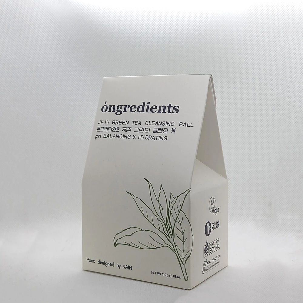 ONGREDIENTS Jeju Green Tea Bila de curatare faciala - Hidratare profunda si curatare delicata, 110 gr
