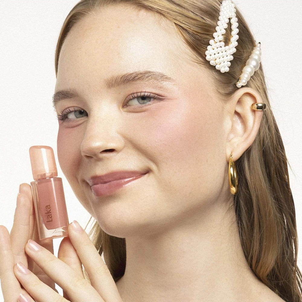 LAKA Jelling Nude Gloss luciu de buze 306 Angel Ring - volum si protectie, 4.5 gr