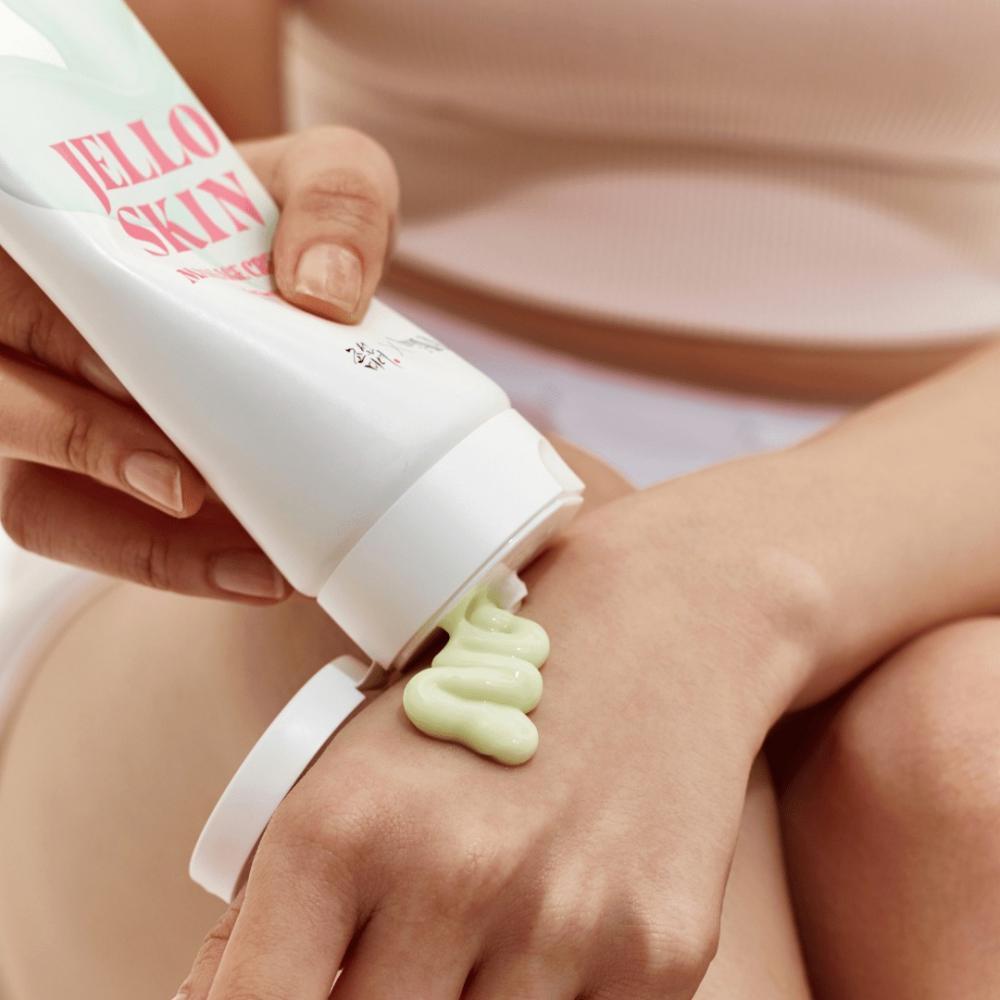 Jelloskin Massage Cream – Cremă Hidratantă pentru Față și Corp, 200 ml | Ideală pentru Masaj și Relaxare