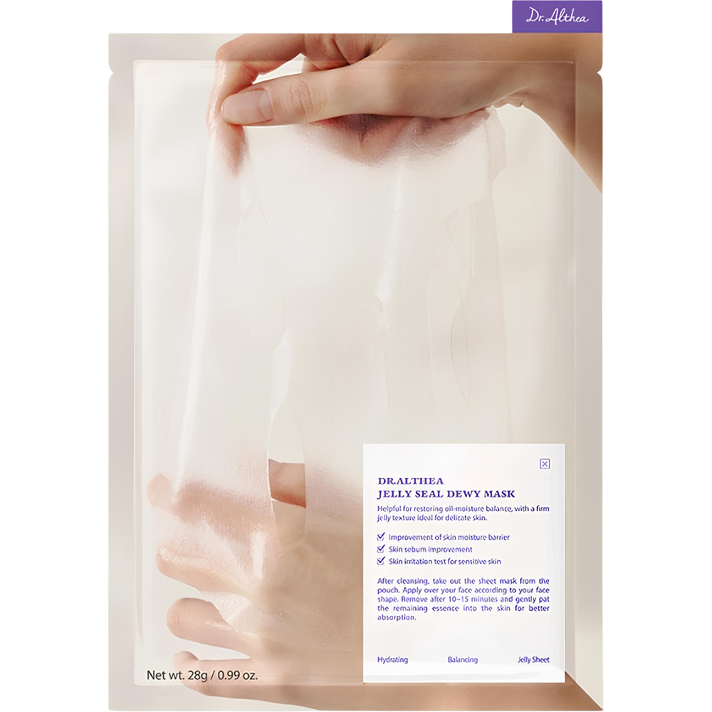 Dr. Althea Jelly Seal Dewy Mask masca de fata - hidratare si luminozitate, 28 gr