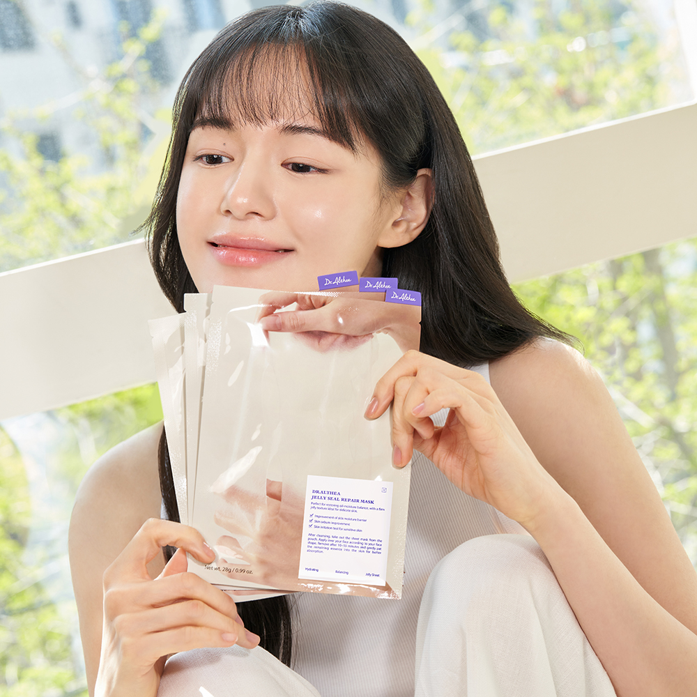 Dr. Althea Jelly Seal Dewy Mask masca de fata - hidratare si luminozitate, 28 gr