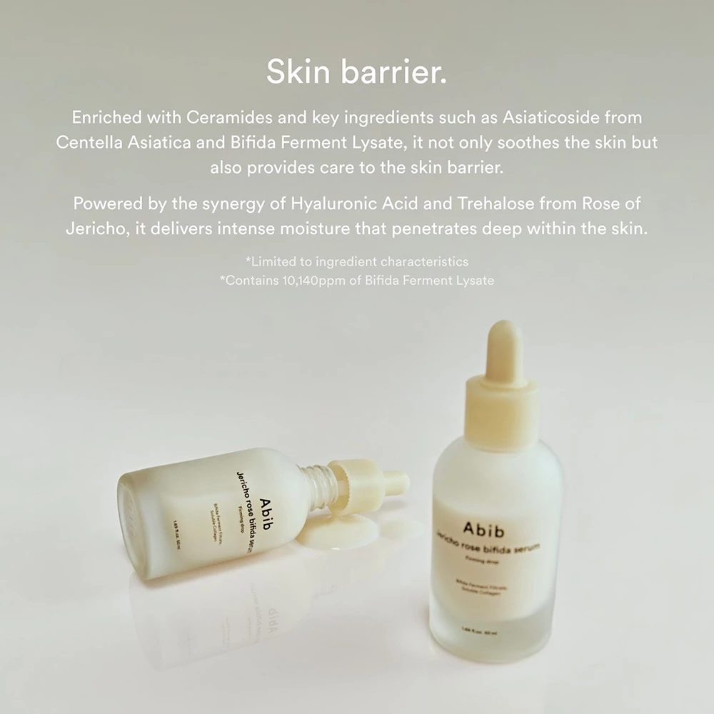 ABIB Jericho Rose Ser facial antirid - Fermitate si Hidratare intensa cu colagen si peptide, 50 ml