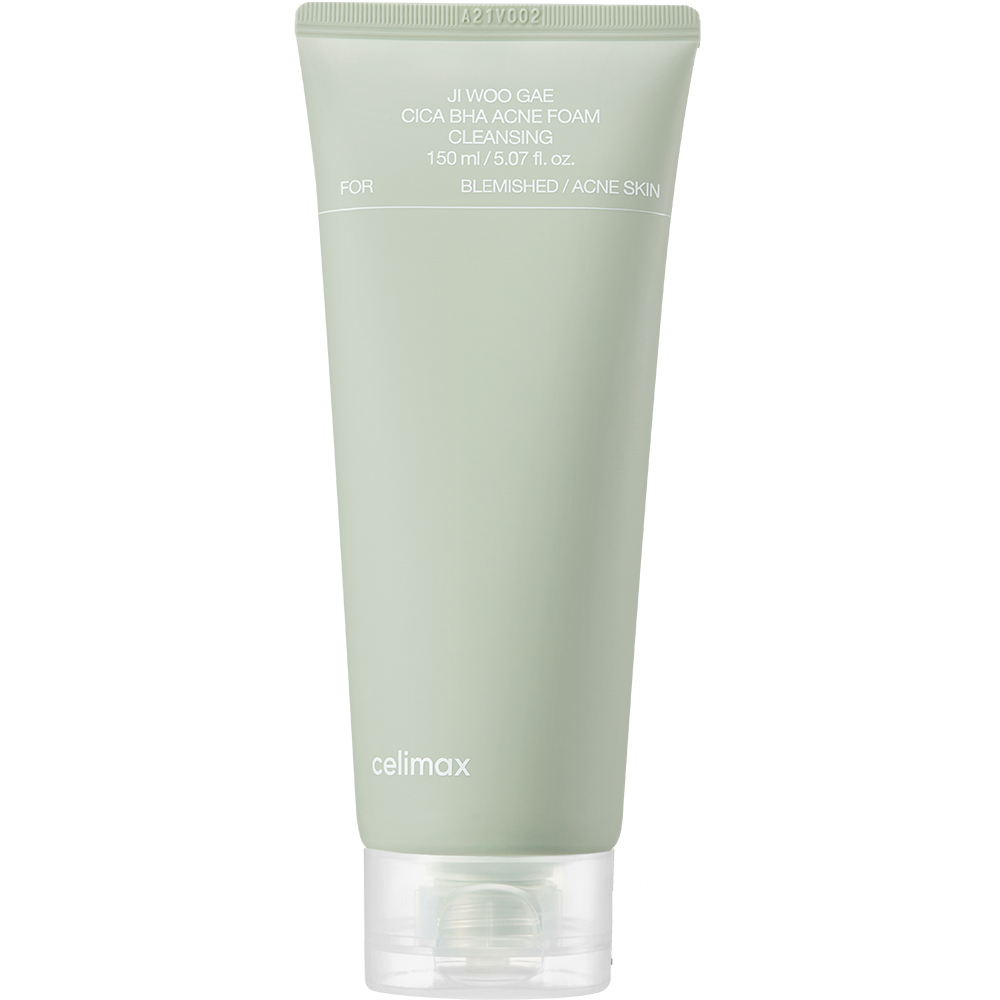 Ji Woo Gae Cica BHA Acne Foam Cleansing Spuma de curatare pentru acnee 150 ml