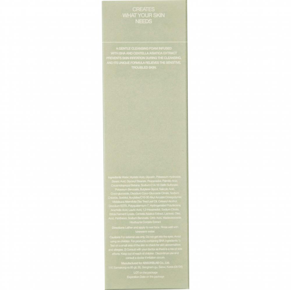 Ji Woo Gae Cica BHA Acne Foam Cleansing Spuma de curatare pentru acnee 150 ml