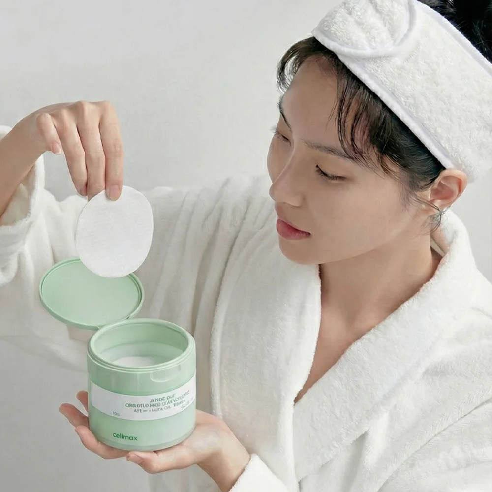 Ji Woo Gae One Step Mild Cleansing Pad Dischete demachiante 60 buc