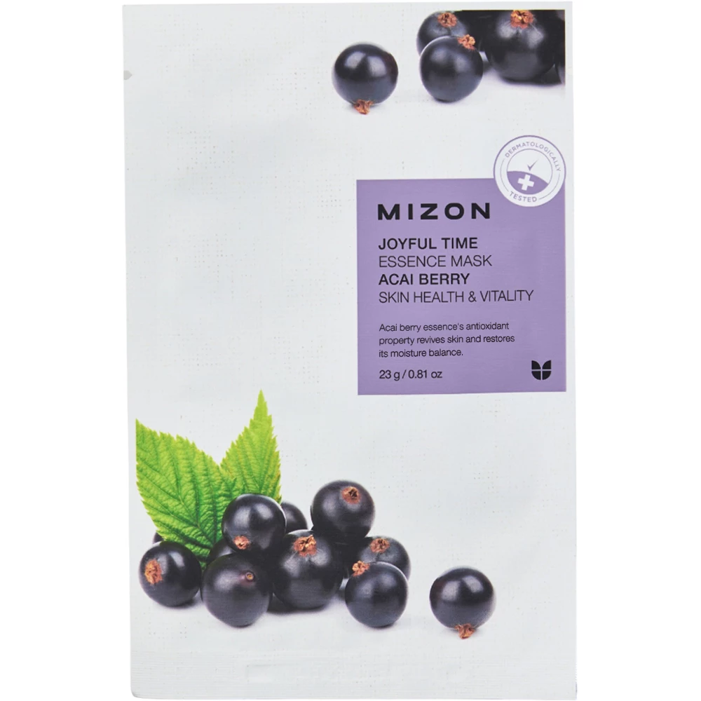MIZON Joyful Time Essence Mask Acai Berry Masca de fata - hidratare si elasticitate, 23 gr