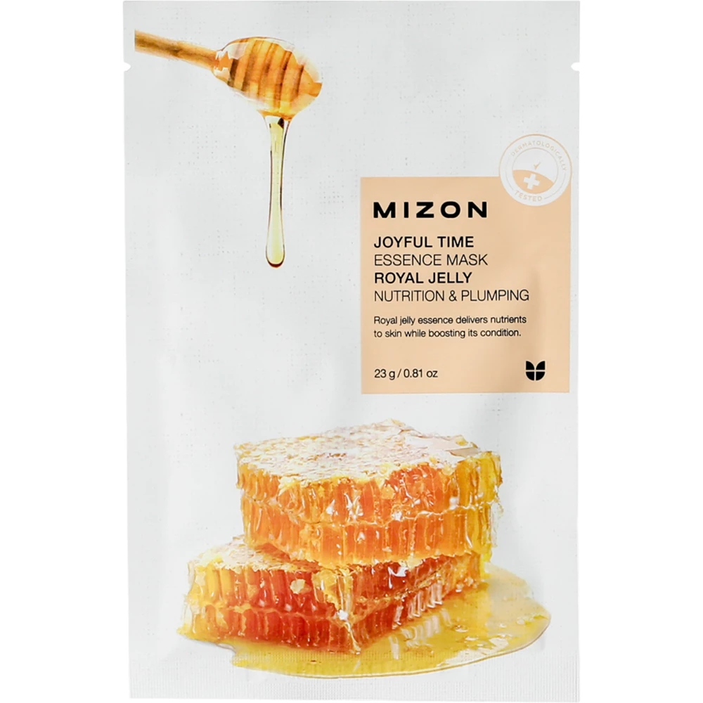 MIZON Joyful Time Essence Mask Royal Jelly masca - hidratare si luminozitate, 23 gr