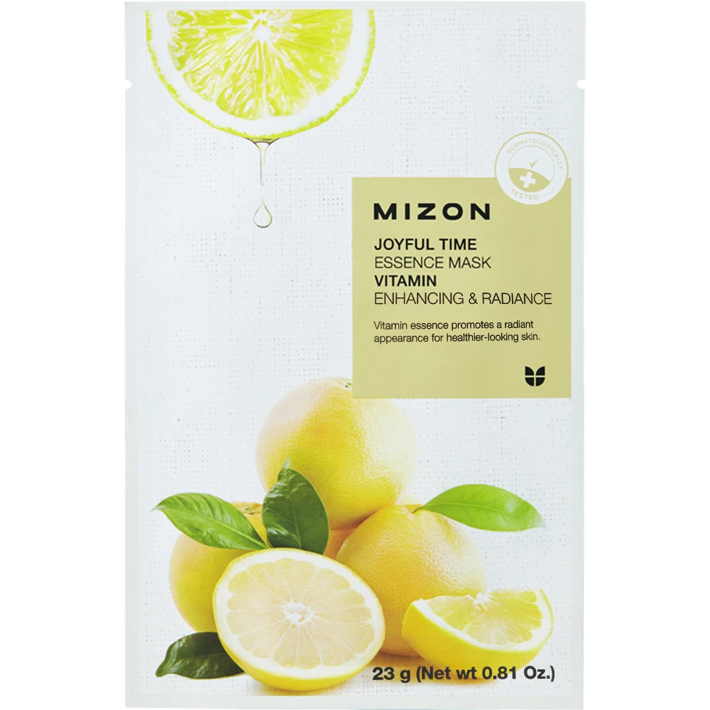 MIZON Joyful Time Essence Mask Vitamin masca de fata - luminozitate si hidratare, 23 gr