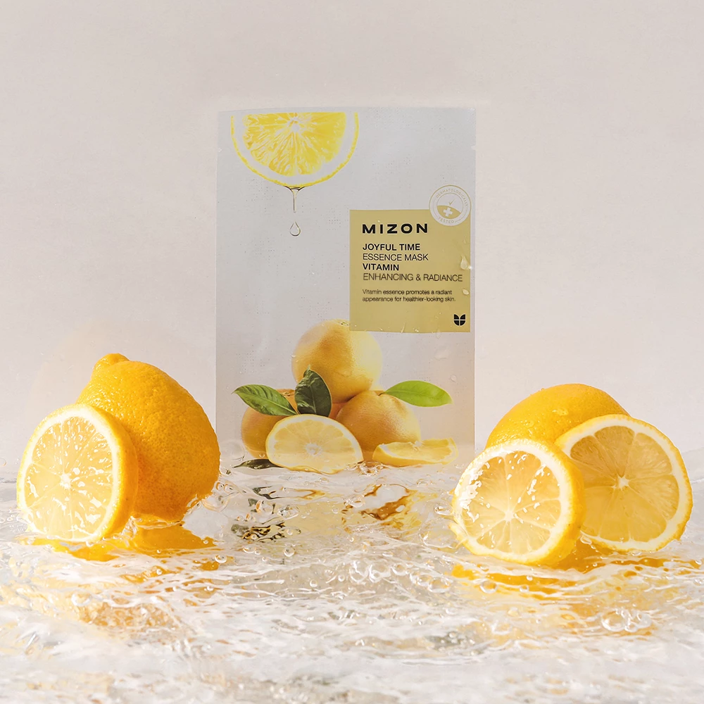 MIZON Joyful Time Essence Mask Vitamin masca de fata - luminozitate si hidratare, 23 gr