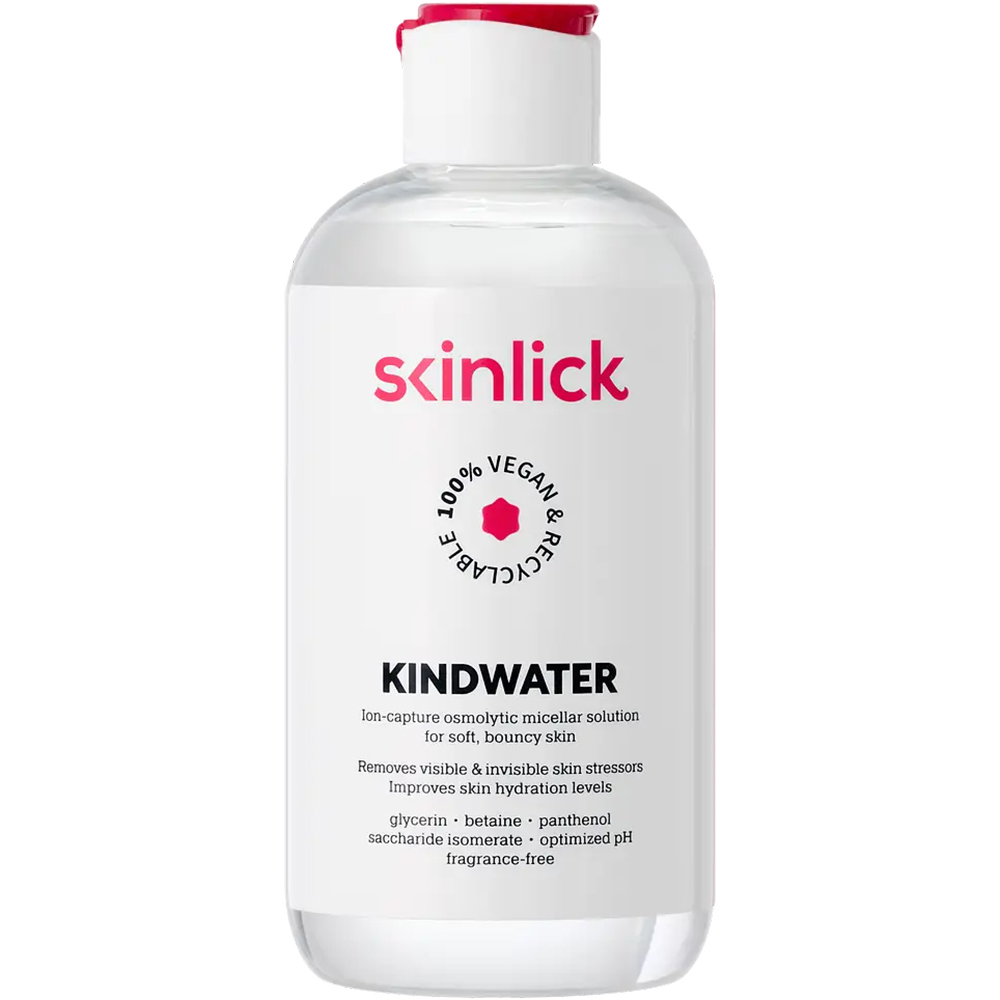 SKINLICK Kindwater - apa micelara formulata cu glicerina si pantenol, care contribuie la hidratarea pielii si la metinerea confortului cutanat - 250 ml