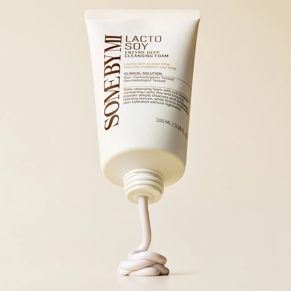 SOME BY MI Lactosoy Eyzyme Deep Cleansing Foam spuma de curatare - hidratare si calmare si purificare, 100 ml