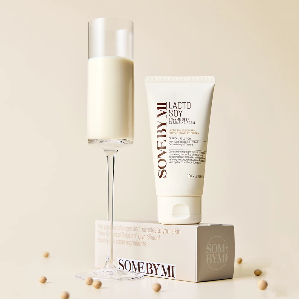 SOME BY MI Lactosoy Eyzyme Deep Cleansing Foam spuma de curatare - hidratare si calmare si purificare, 100 ml