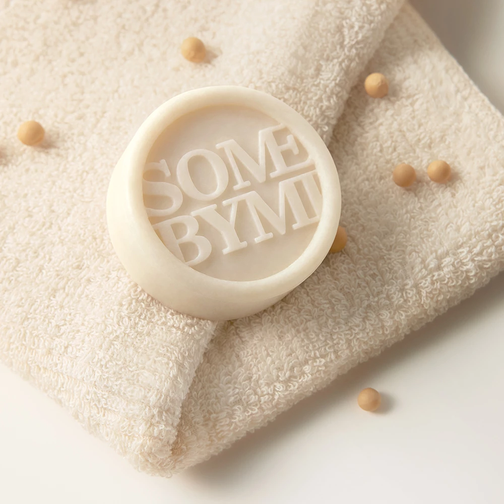 SOME BY MI Lactosoy Low Ph Morning Cleansing Bar Sapun de fata - curatare si hidratare si prospetime, 90 gr