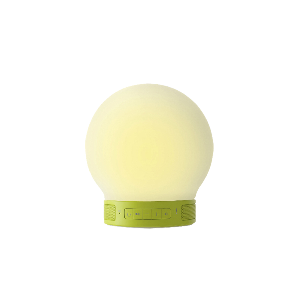 Lampa Mini Smart Led cu touch si boxa bluetooth Verde