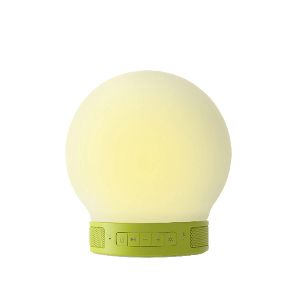 Lampa Plus Smart Led cu touch si boxa bluetooth Verde