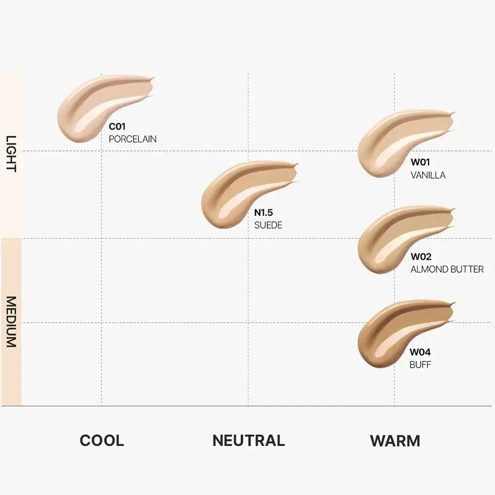 TFIT Layering Fit Cover Cushion Fond de Ten EXW02 Almond Butter - Acoperire Ridicata si Protectie UV SPF50, 12g