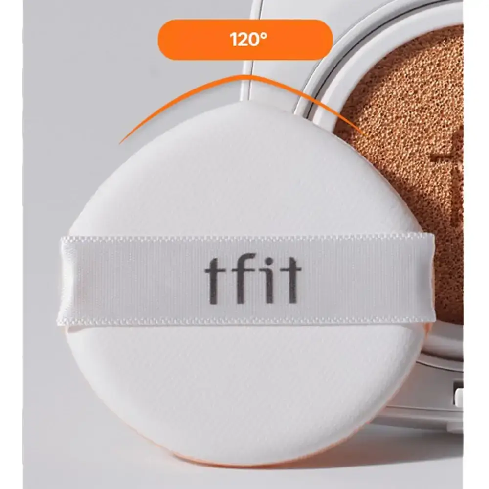 TFIT Layering Fit Cover Cushion Fond de Ten EXW02 Almond Butter - Acoperire Ridicata si Protectie UV SPF50, 12g