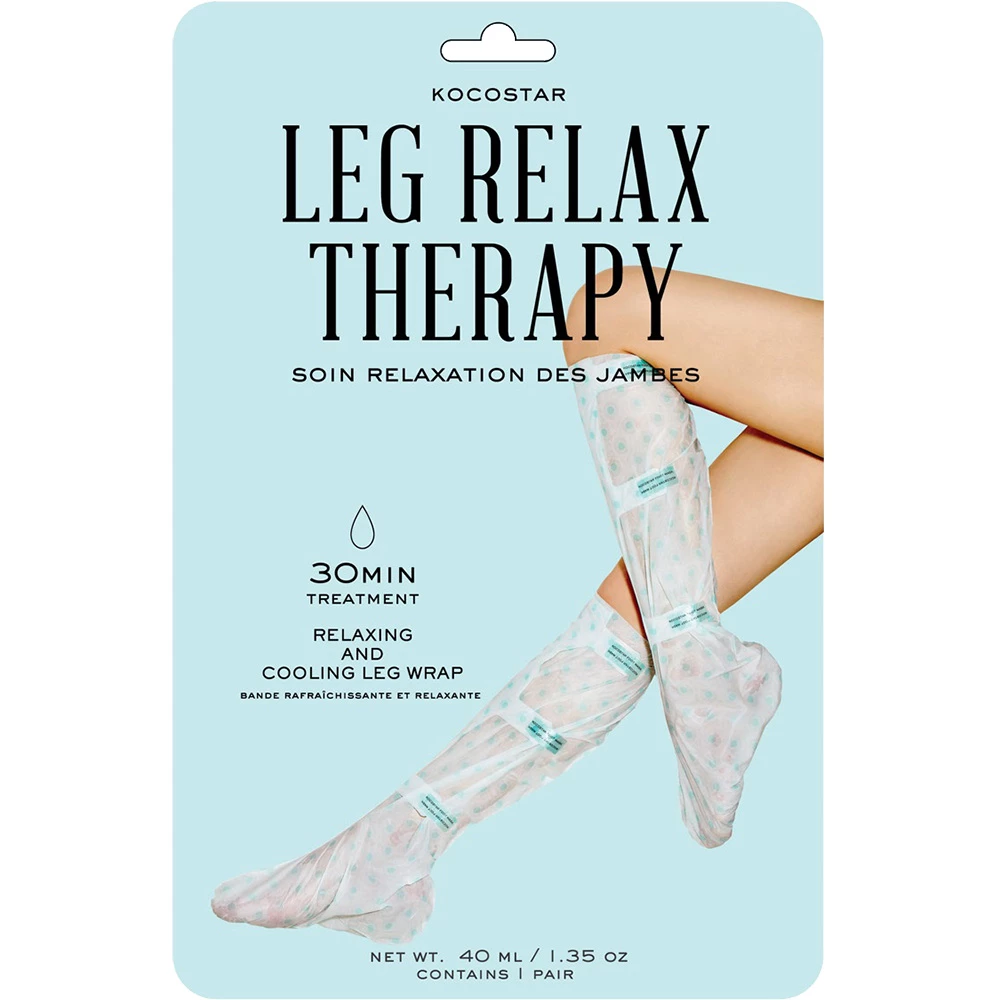 KOCOSTAR Leg Relax Therapy Masca Hidratanta pentru Picioare cu Colagen - Fermitate si Elasticitate, 40 ml
