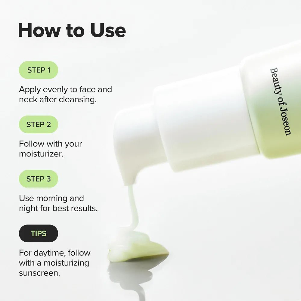 BEAUTY OF JOSEON Light On Serum Centella + Vita C - ser de fata formulat cu vitamina C 10% si extract de centella asiatica 68%, care contribuie la iluminarea pielii si la mentinerea confortului cutanat - 30 ml