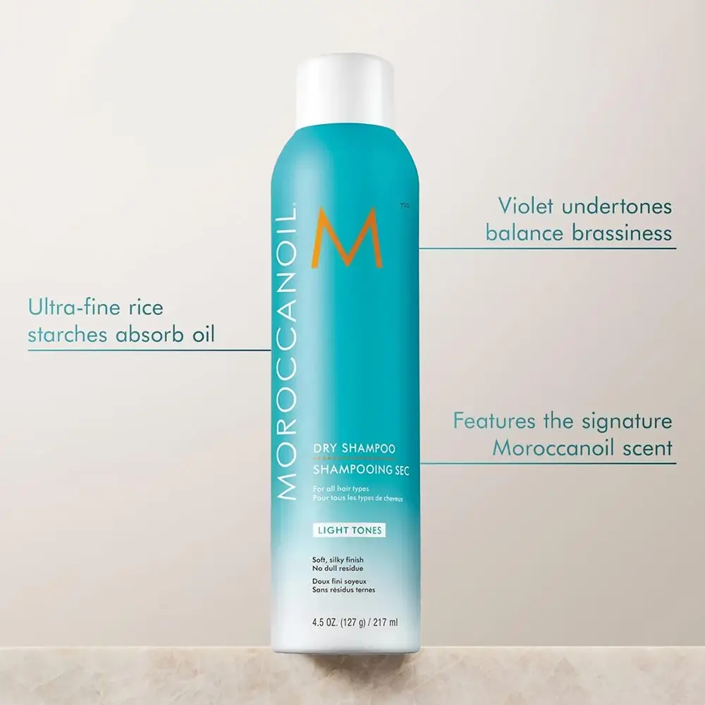 Light Tones Sampon uscat pentru par deschis la culoare 217 ml
