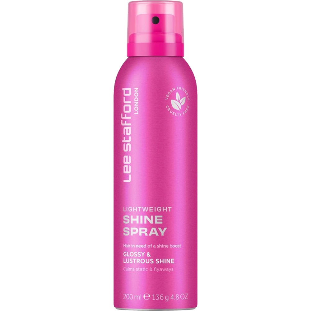 Lee Stafford Lightweight Shine Spray Spray pentru strălucire și protecție anti-frizz, 200 ml