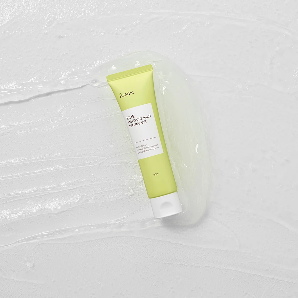 IUNIK Lime Exfoliant Gel exfoliant hidratant Lime - Curatare delicata si hidratare intensa, 90 ml
