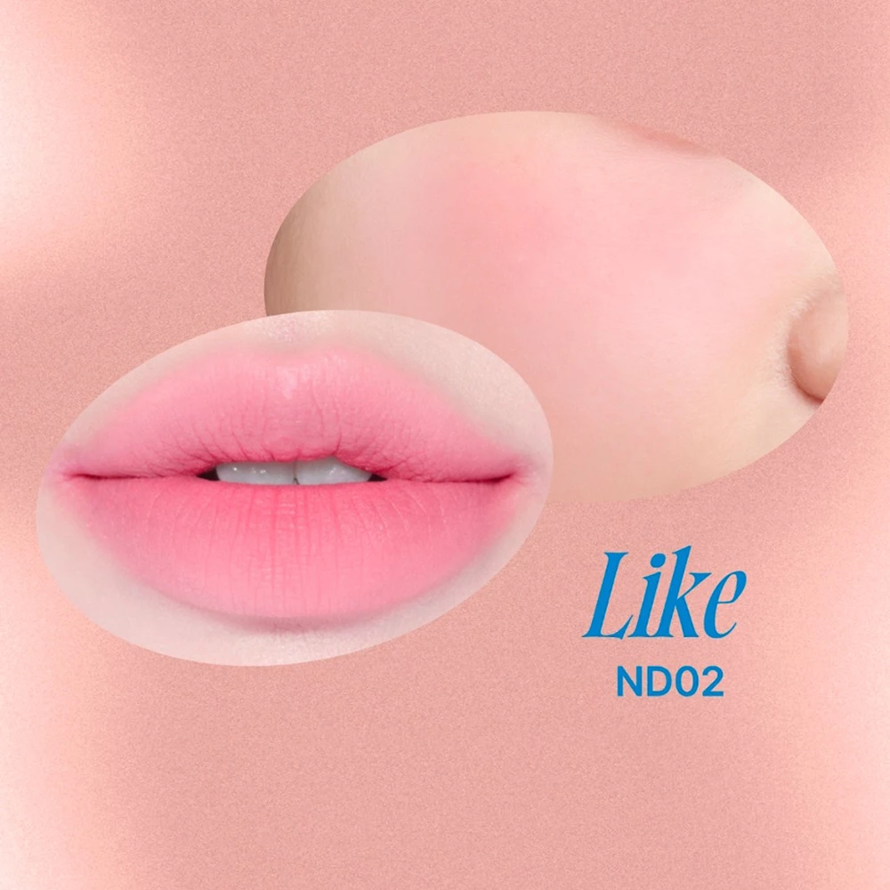 FWEE Lip & Cheek Blurry Pudding Pot balsam multifunctional pentru buze si obraji ND02 Like Roz - efect mat catifelat si hidratare, 5 gr