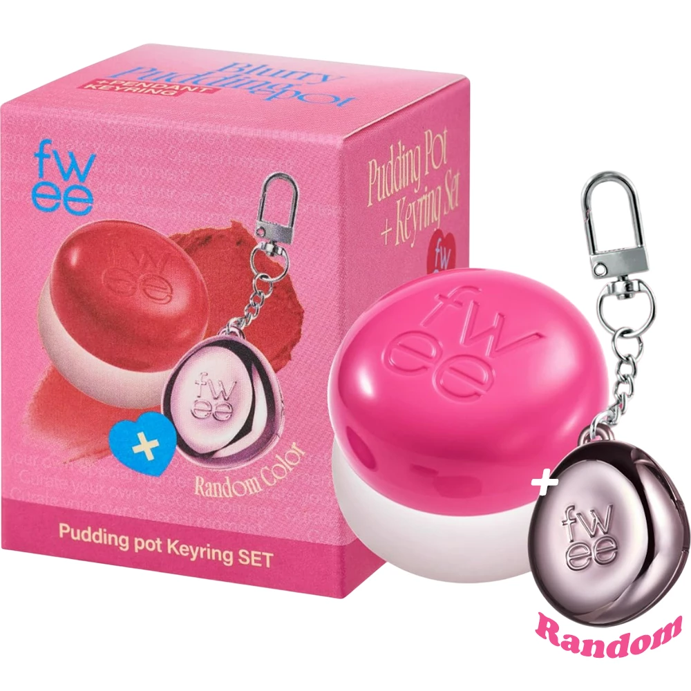 FWEE Blurry Pudding Pot Balsam Colorat Buze si Obraji PK04 Crush Rosu - Efect Mat Catifelat si Hidratare, 5 gr