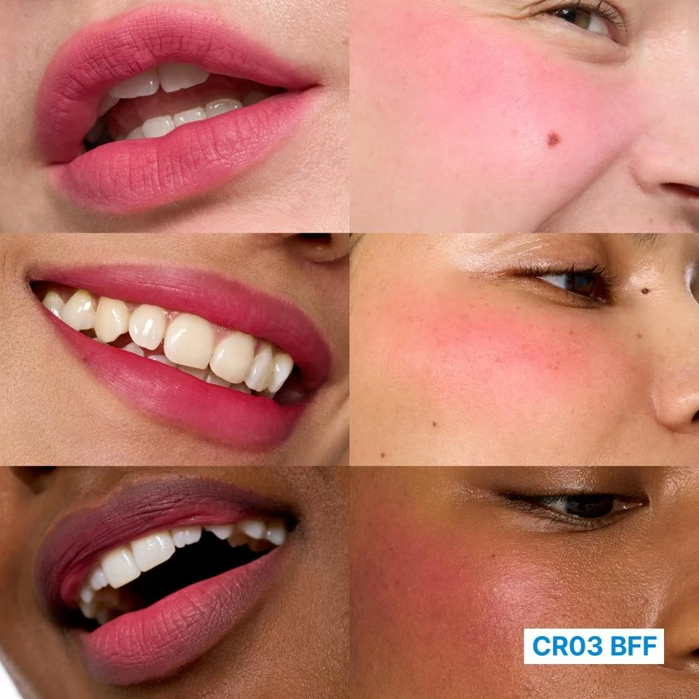 FWEE Lip & Cheek Blurry Pudding Pot Balsam de Buze si Obraji CR03 BFF - Efect Blur Matifiant si Hidratare Naturala, 5gr