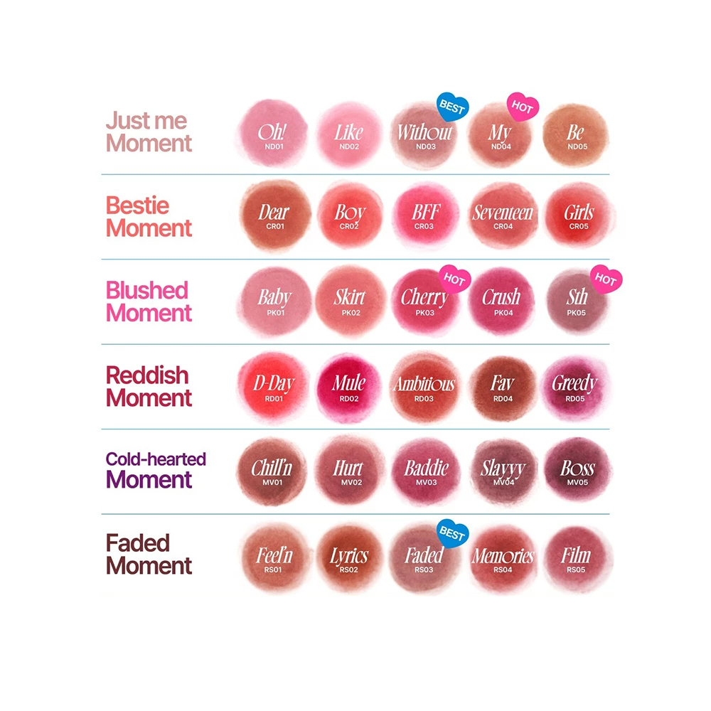 FWEE Lip & Cheek Blurry Pudding Pot Balsam de Buze si Obraji CR03 BFF - Efect Blur Matifiant si Hidratare Naturala, 5gr
