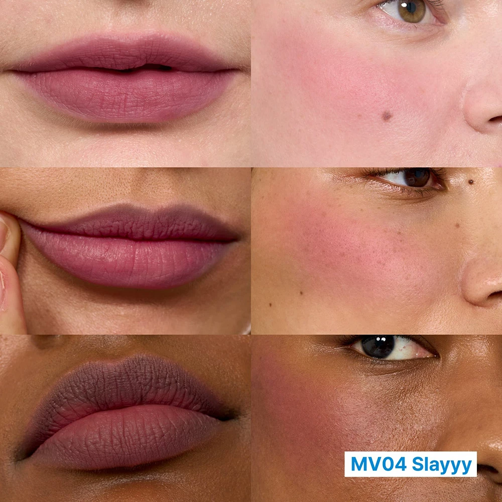 FWEE Lip and Cheek Blurry Pudding Pot Balsam pentru Buze si Obraji MV04 Slayyy - Efect Mat Catifelat si Hidratare Naturala, 5gr