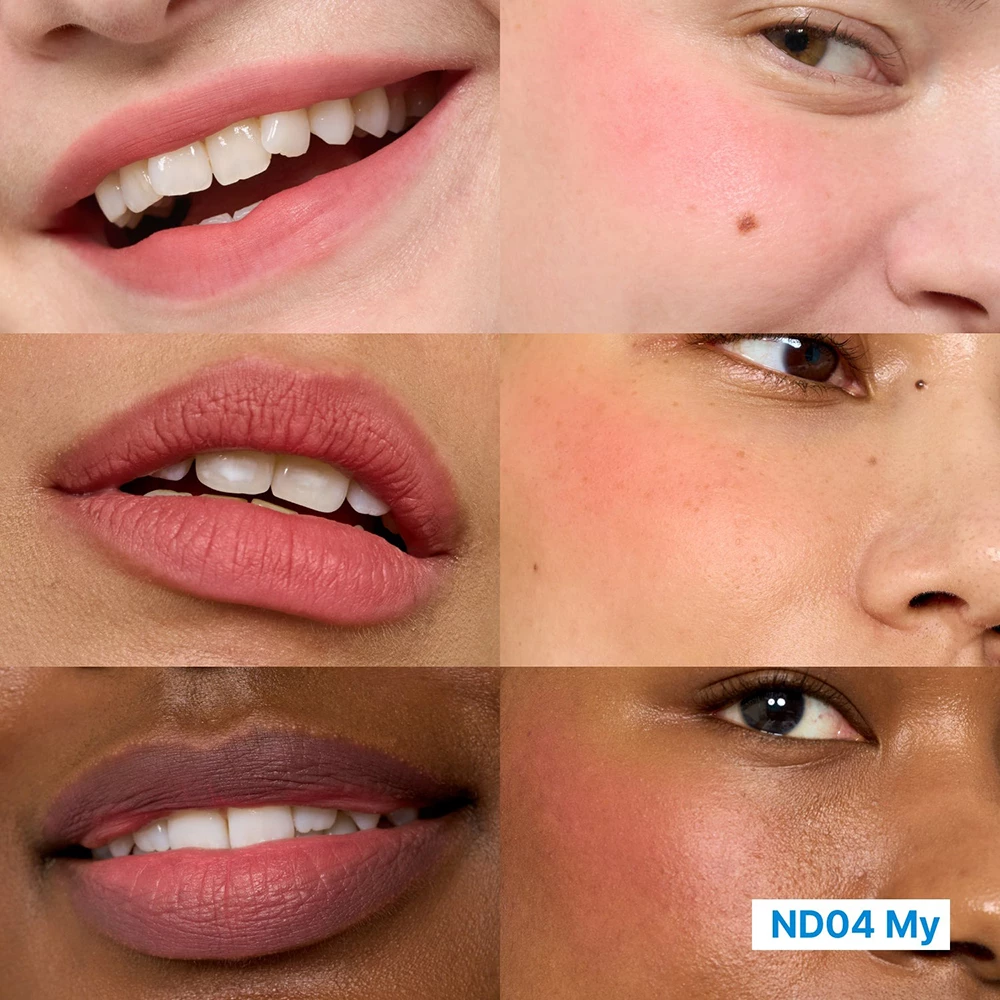 FWEE Lip & Cheek Blurry Pudding Pot Balsam Colorat pentru Buze si Obraji ND04 My - Efect Mat Catifelat si Hidratare, 5gr