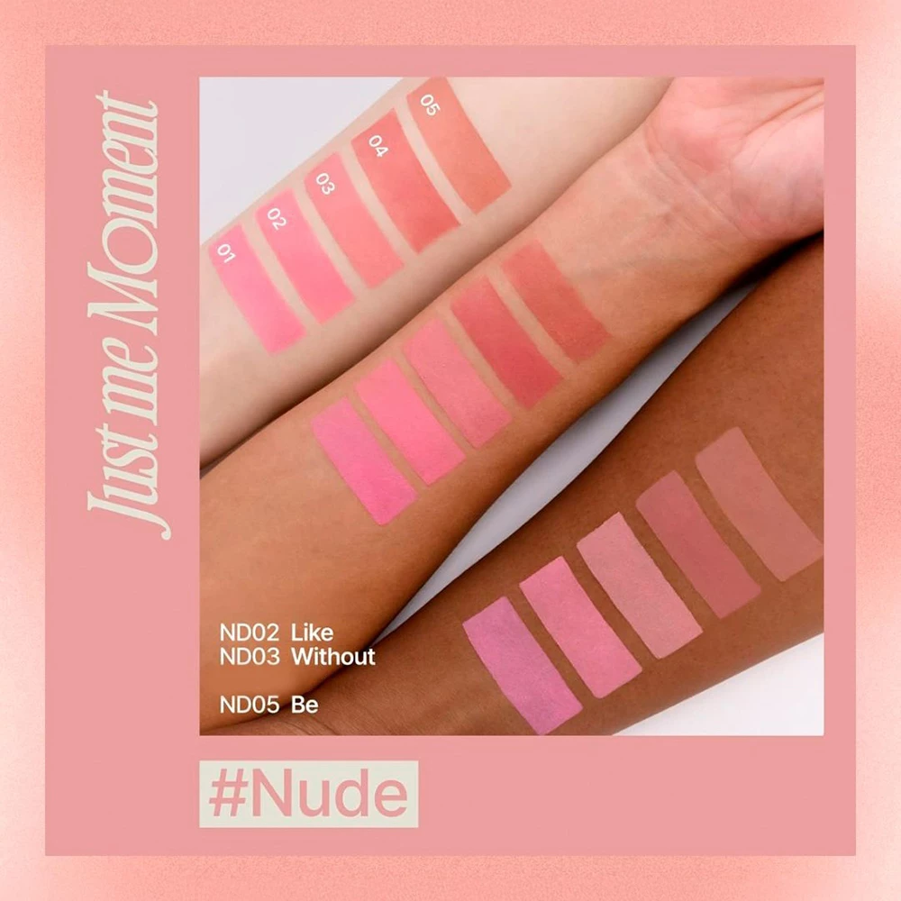FWEE Lip & Cheek Blurry Pudding Pot Balsam Colorat pentru Buze si Obraji ND04 My - Efect Mat Catifelat si Hidratare, 5gr