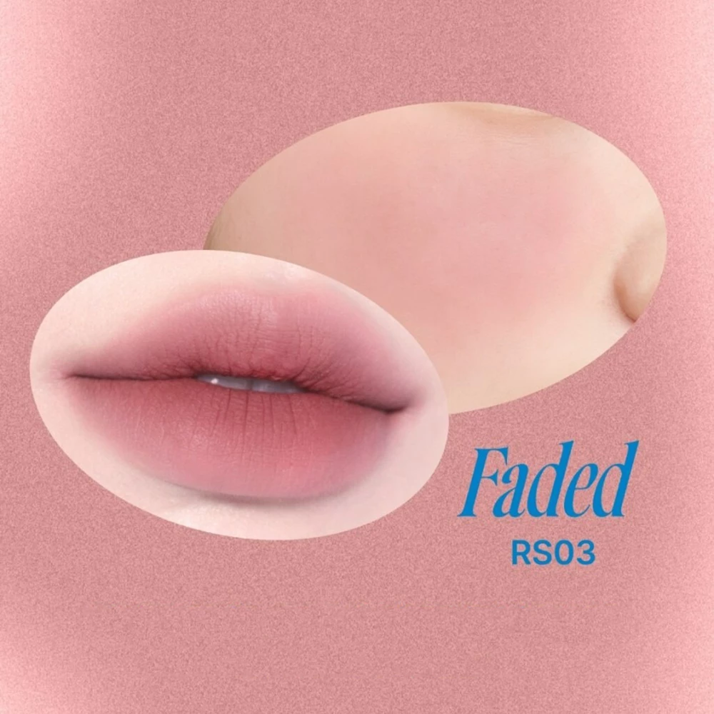 FWEE Blurry Pudding Pot Nuantator pentru Buze si Obraji RS03 Faded - Efect Mat Catifelat si Hidratare Naturala, 5 gr