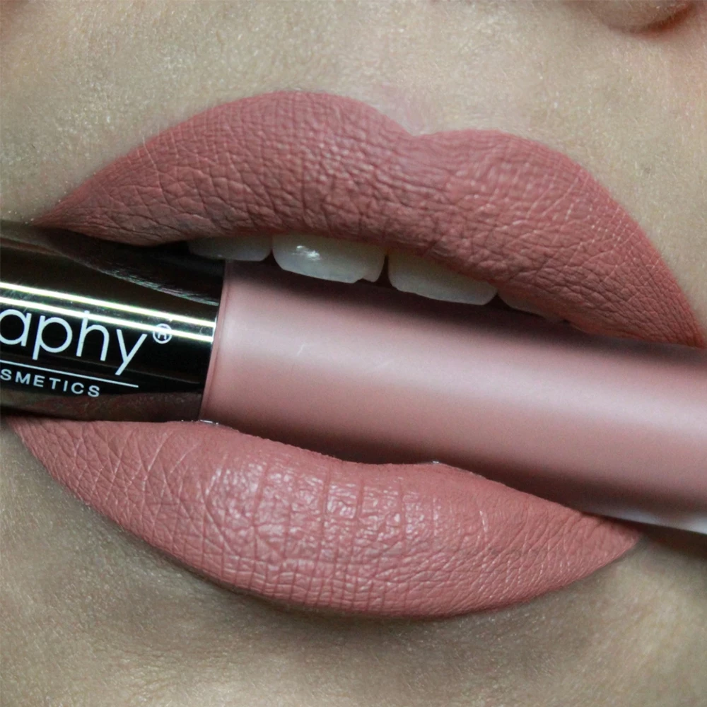 Bodyography Lip Lava – Ruj Lichid cu Finisaj Intens, Nuanța Exposed | Machiaj Profesional USA