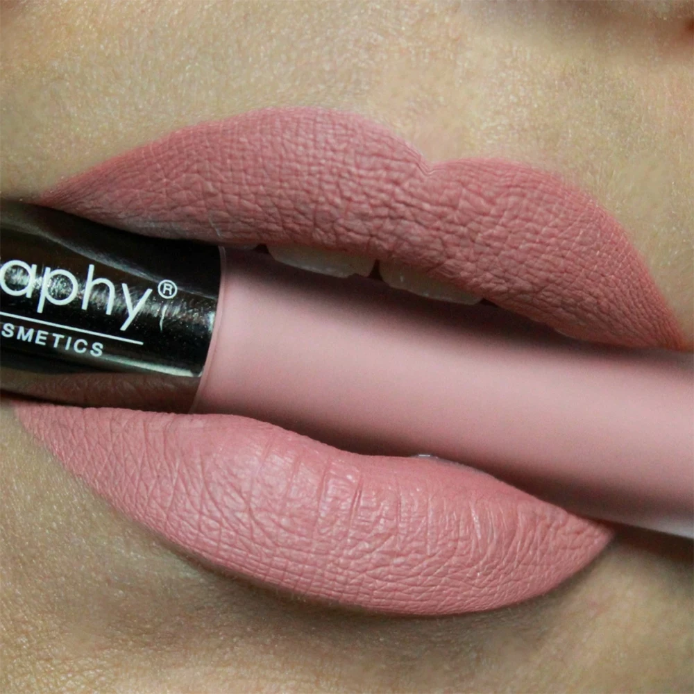 Bodyography Lip Lava – Ruj Lichid cu Finisaj Catifelat, Nuanța Stripped | Machiaj Profesional USA
