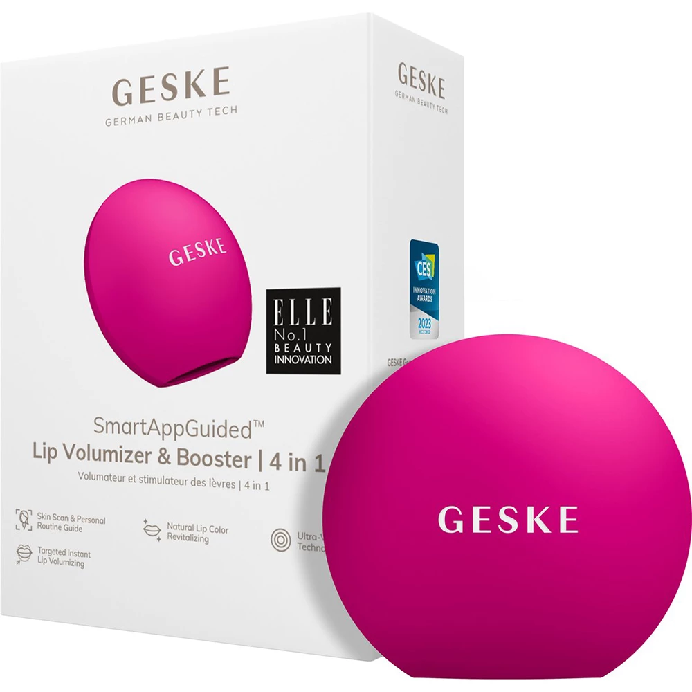 GESKE SmartAppGuided Lip Volumizer balsam de buze Magenta mini - volumizare instantanee si revitalizare culoare naturala, 5g